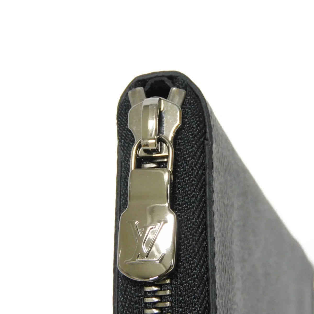 Zippy (Good) Billfold LOUIS Vertical Pre-Owned Eclipse VUITTON Round Long Logo Noir M62295 Zipper Monogram Men's Wallet LV