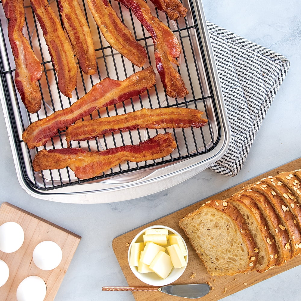 Nordicware bacon rack Oven