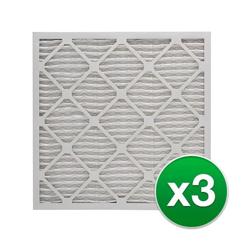 8 For Pleated Honeywell REP Pack) 16x25x4 HVAC Filter (2 MERV F100F2002 Air