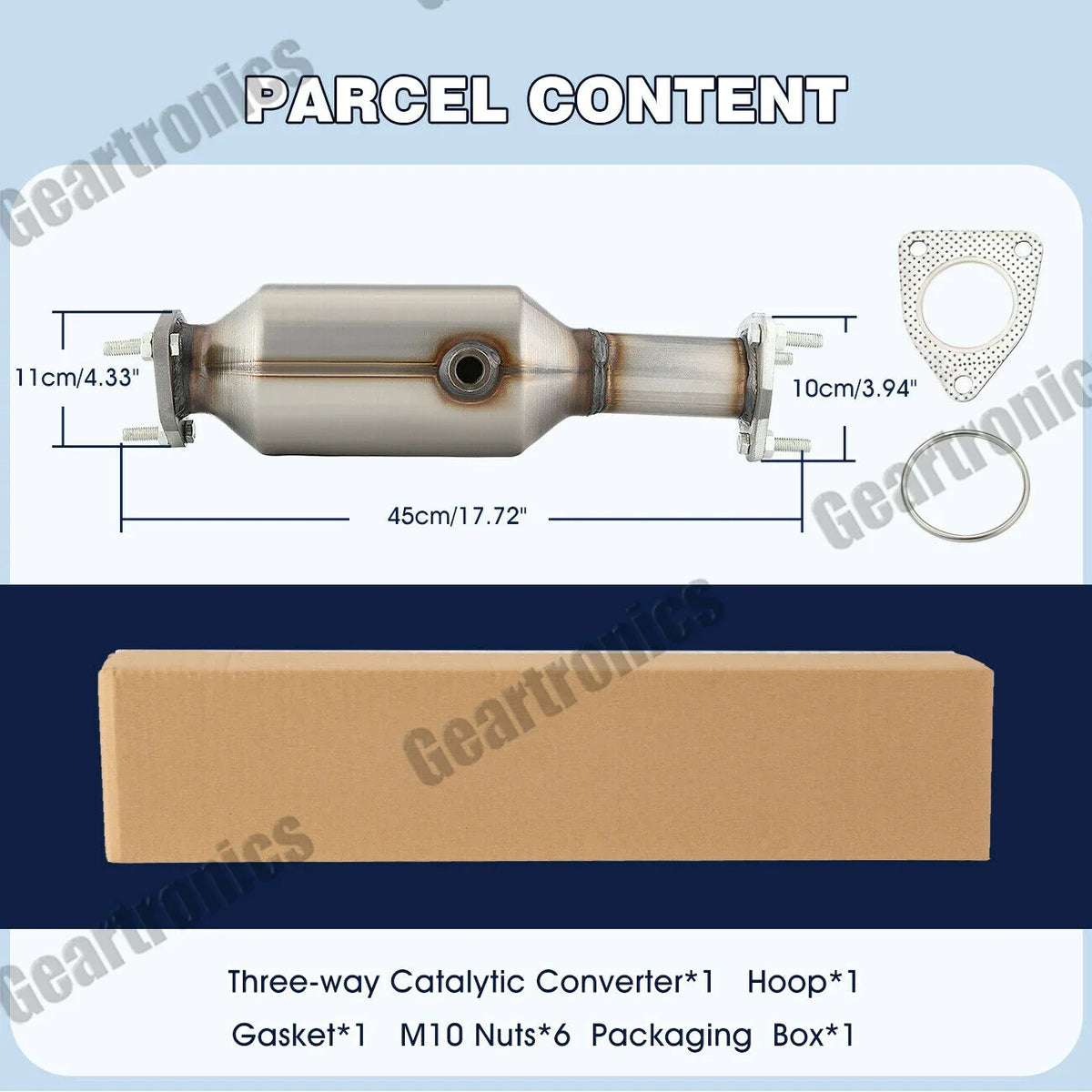 Value Converter Accord 4cyl for Honda Catalytic 2.3L 1998 1999 2000 SE 2001 2002