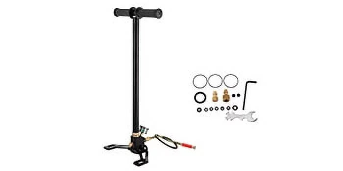 Pump Rifle PCP Hand Gun Stage New Stirrup Filling Pump 4500PSI 3 Air Black Charging BENTISM