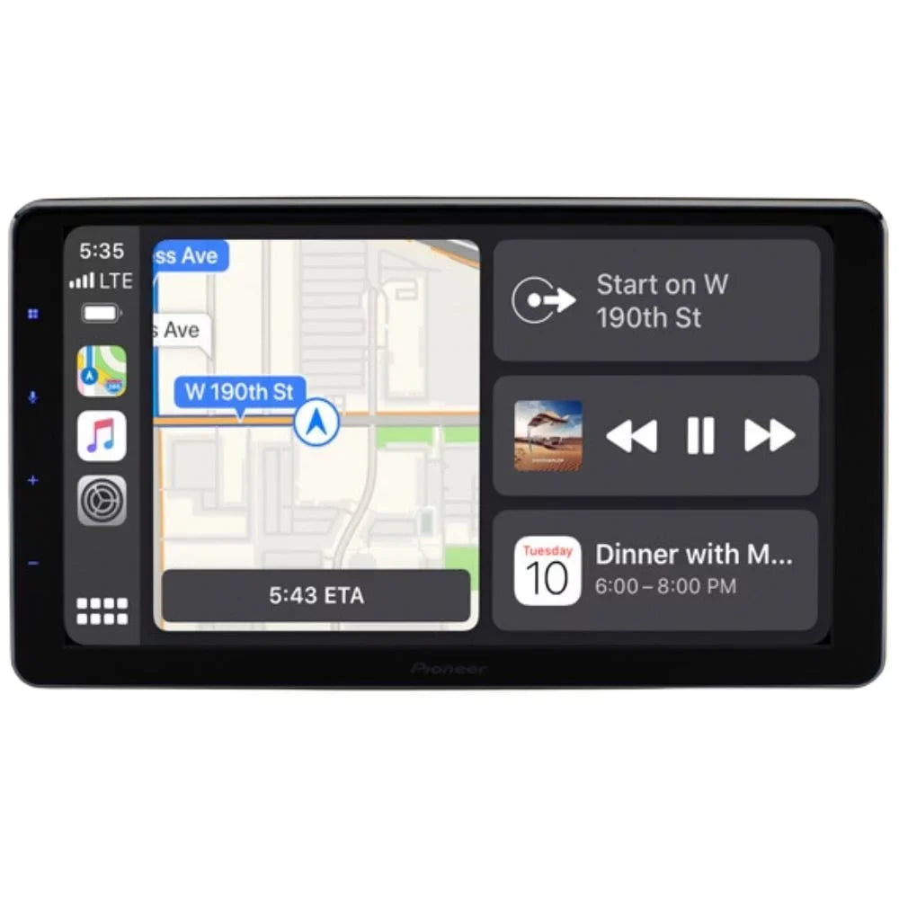 Plate Digital License Pioneer New with Multimedia Receiver Camera 10.1" DMH-WT86NEX