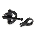 with Anodize - Frame Mount Locking MPD Camlock Assembly Car Black Positive Sprint Shifter Racing