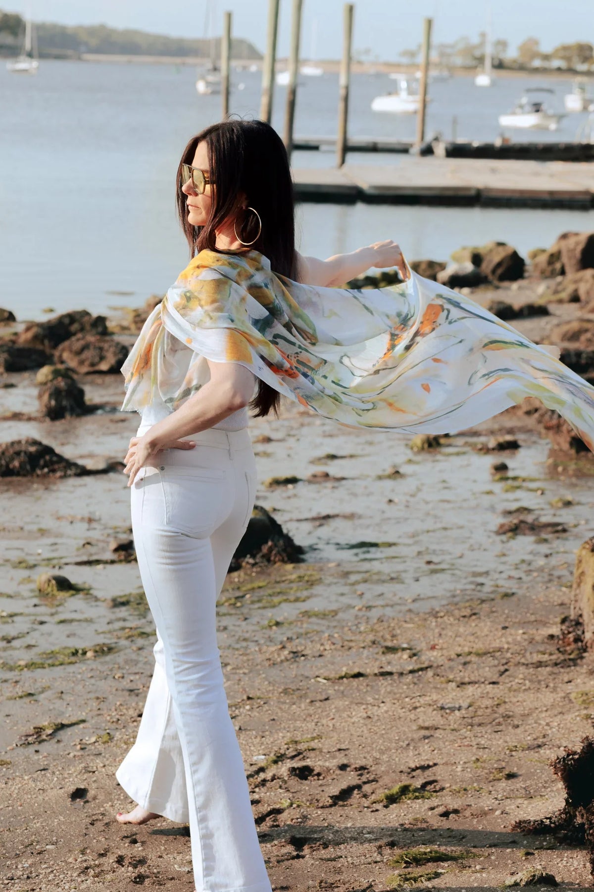 Swept Cashmere Paul James 100% - Scarf Cheung by Sun