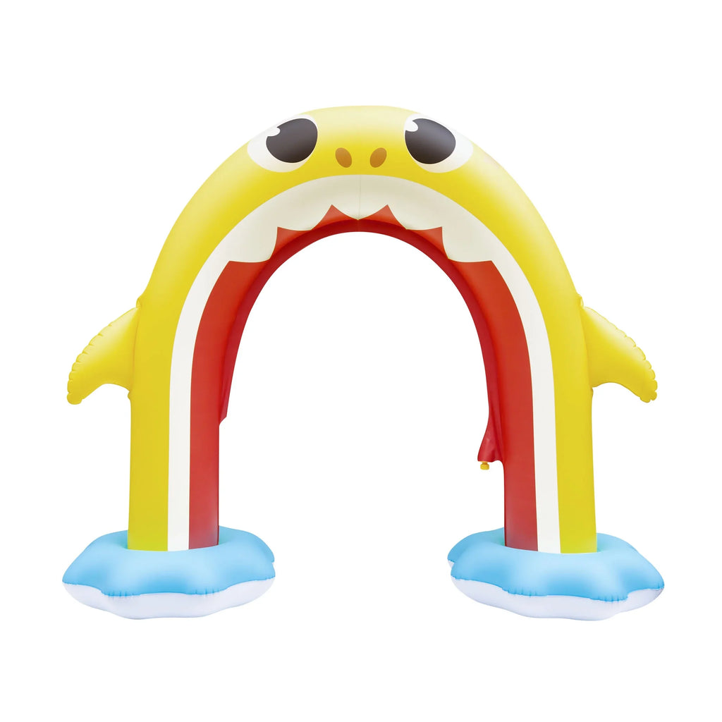 Baby Summer Sprinkler 2+) Arch, 5ft (Ages Backyard Rainbow Water Pinkfong Shark Fun Inflatable