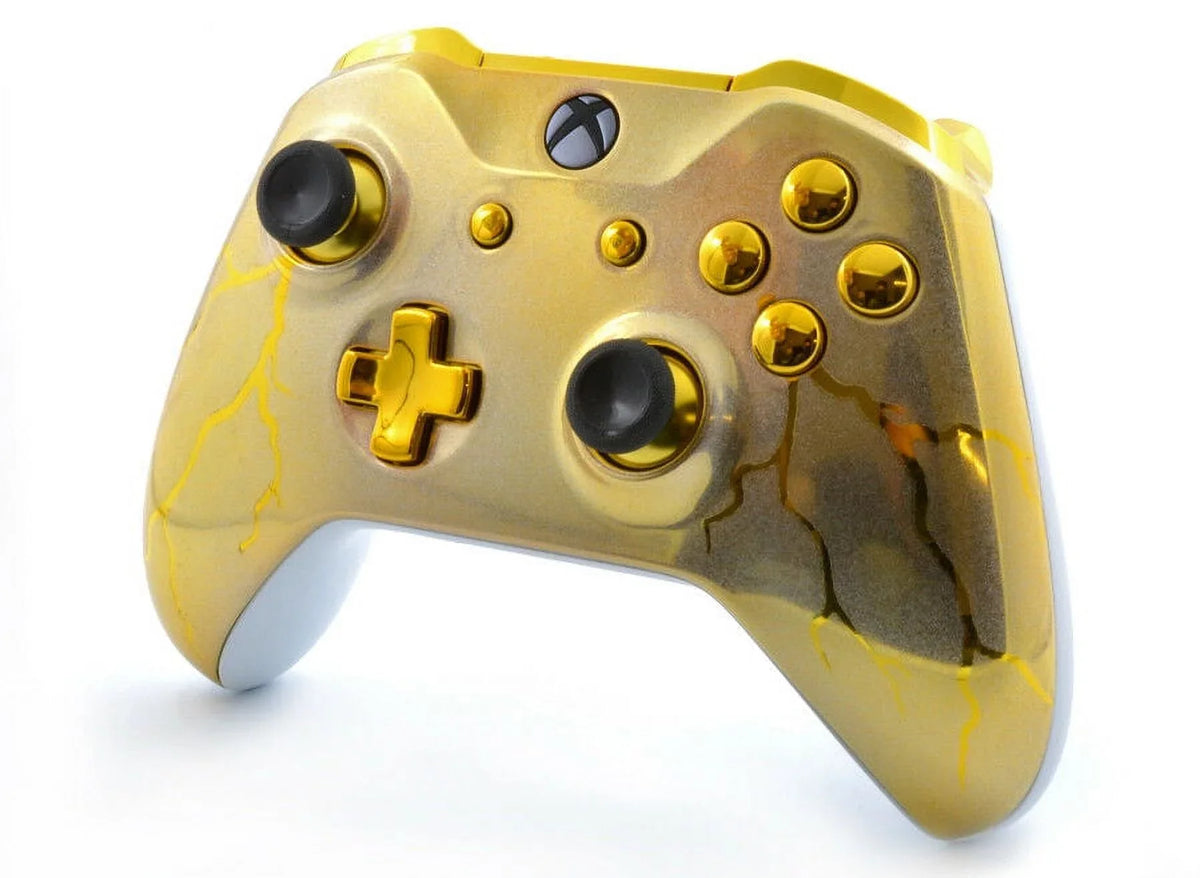 Thunder Fire S Controller. One Warzone FPS Rapid Xbox mods. Custom SMART Gold Modded COD