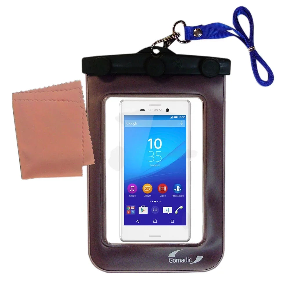 to the use Protective Suitablefor Dry Compact / Gomadic and Underwater Waterproof / Xperia Z5 Premium Clean Sony Case Z5 Z5