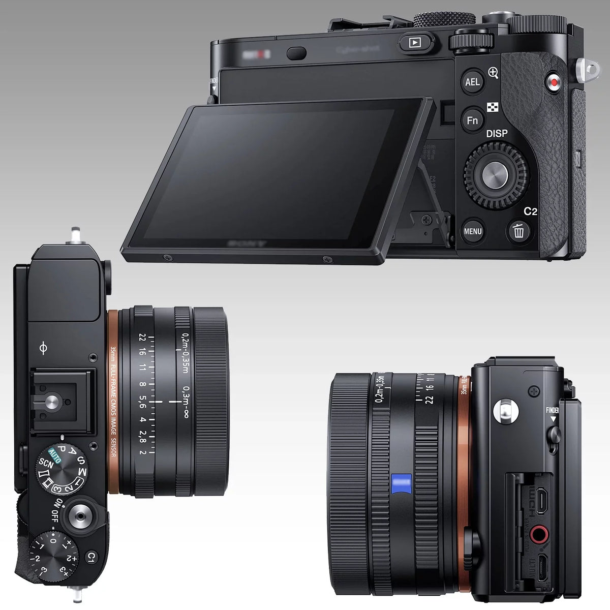 1x DSC-RX1R Camera More Extreme Includes: 64GB Bundle Ultimaxx Advanced Much II Memory Card, Sony Cyber-shot Bundle) Battery Digital - & (28pc Replacement