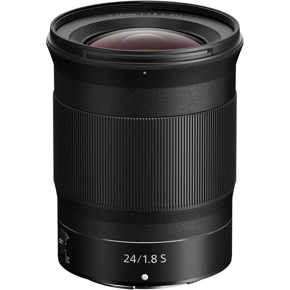 '+ with + Backup Case f/1.8 Nikon Z6 Lens International UV S Extra 64GB + Cleaning + Filter + Version Kit Storage Mirrorless - 24mm Battery