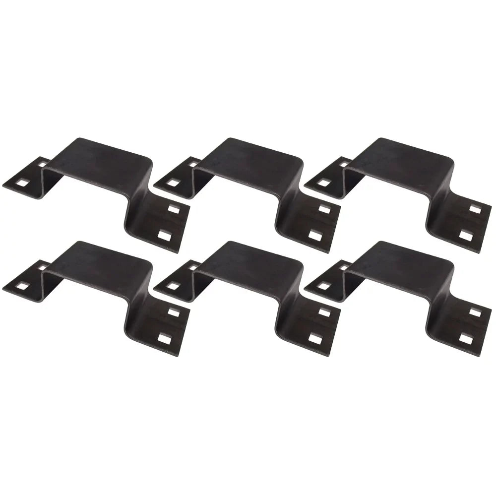 Stake Trailer Utility 12 Ga. Pocket Six Steel for Truck Brackets Bolt-On B2373G