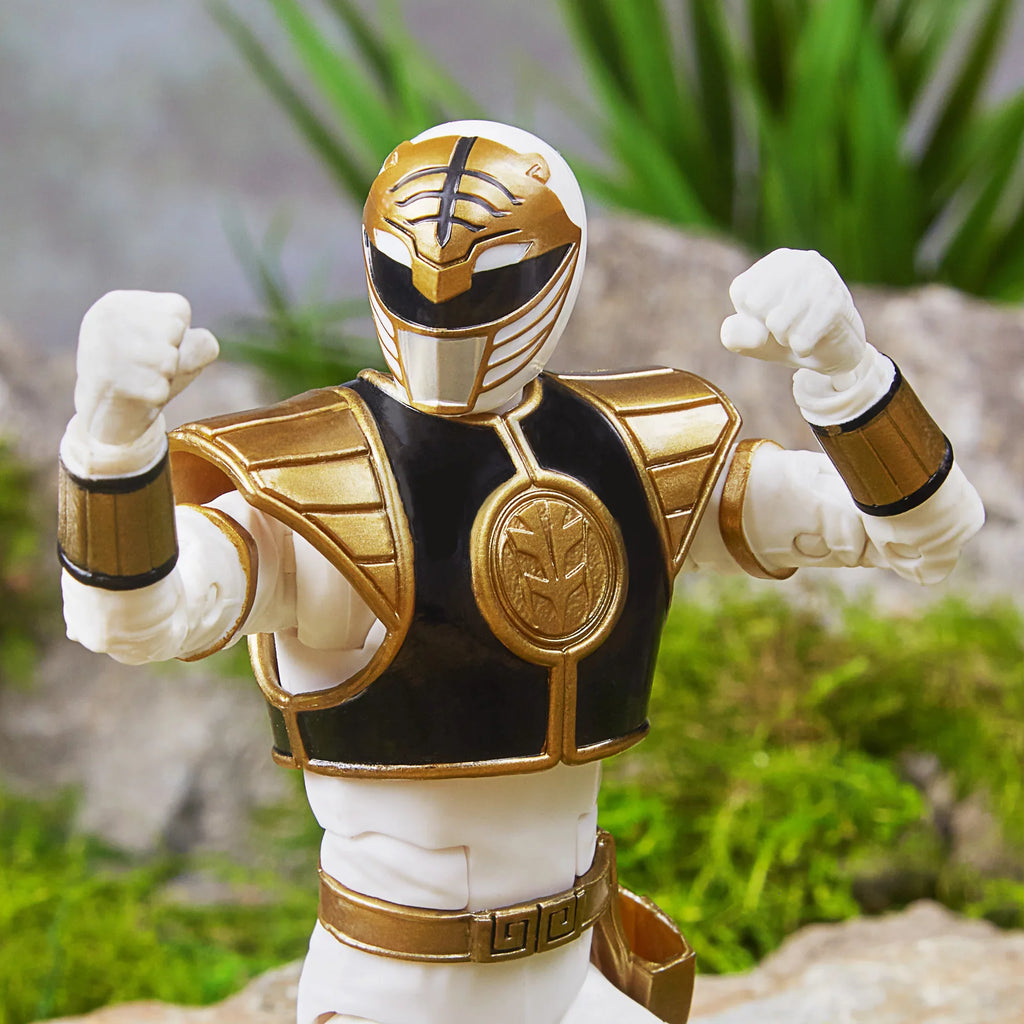 Ranger Figure 6-inch Power Lightning Collection White Morphin Mighty Rangers