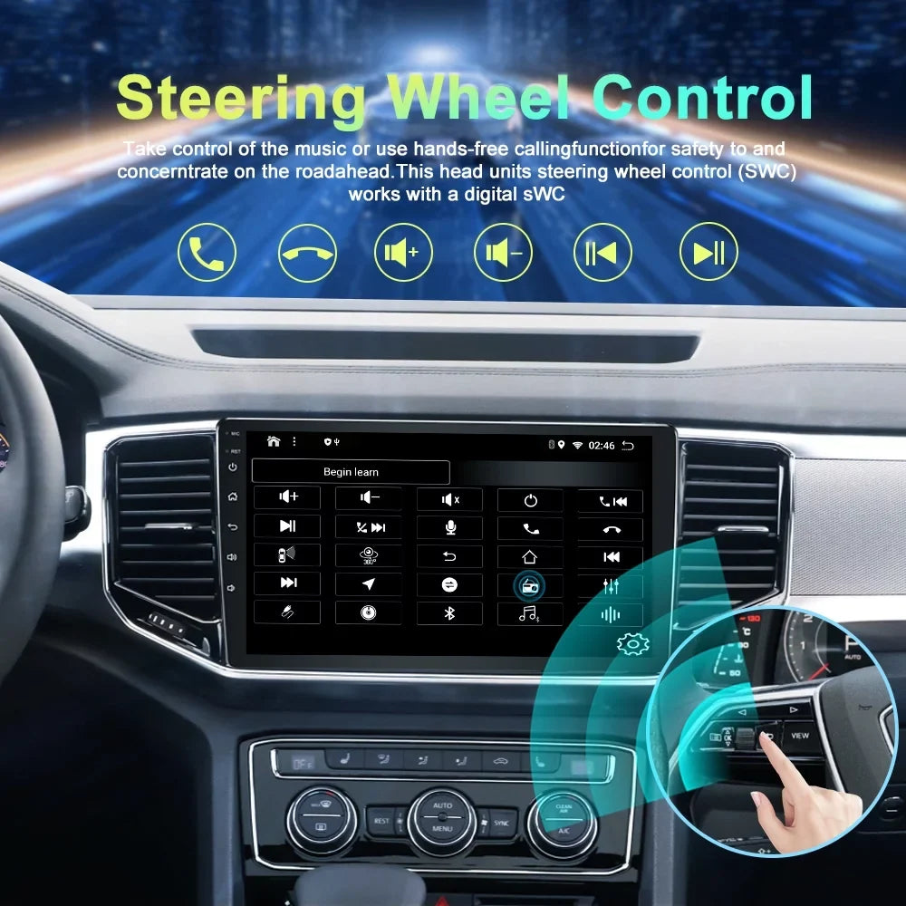Tundra GPS FM Toyota DSP for Sequoia with 2007-2013, Inch Carplay Bluetooth Navigation Car 4GB Audio AM 13 2008-2017, 5.0 10.1 Radio Android 64GB
