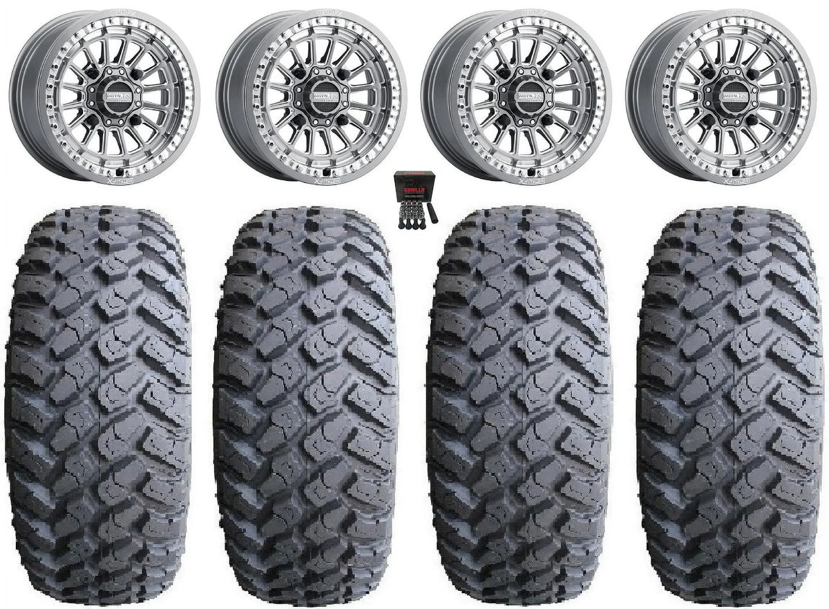 15" Pioneer Gm Honda Maverick Tires X3 32" MetalFX Bdlk Can-Am MotoHammer / / Wheels Talon 1000 Delta CC