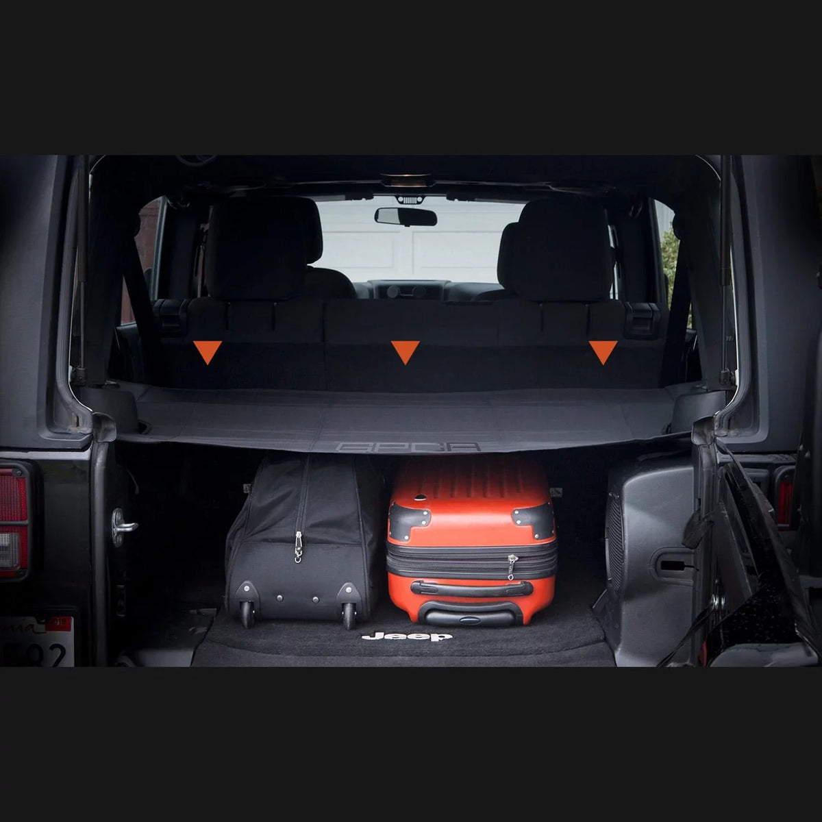 Rubicon/ LITE Unlimited Wrangler Cover (UPGRADED) models JK Sport/ 4DR 2007-2018 for Freedom PLUS GPCA Cargo Sahara/