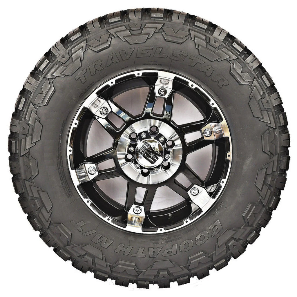 E Light Ecopath LT35X12.50R24 Only) 35/12.50R24 MT Mud MT 10 114Q Tire SUV Load Travelstar Ply Terrain Range (Tire Truck