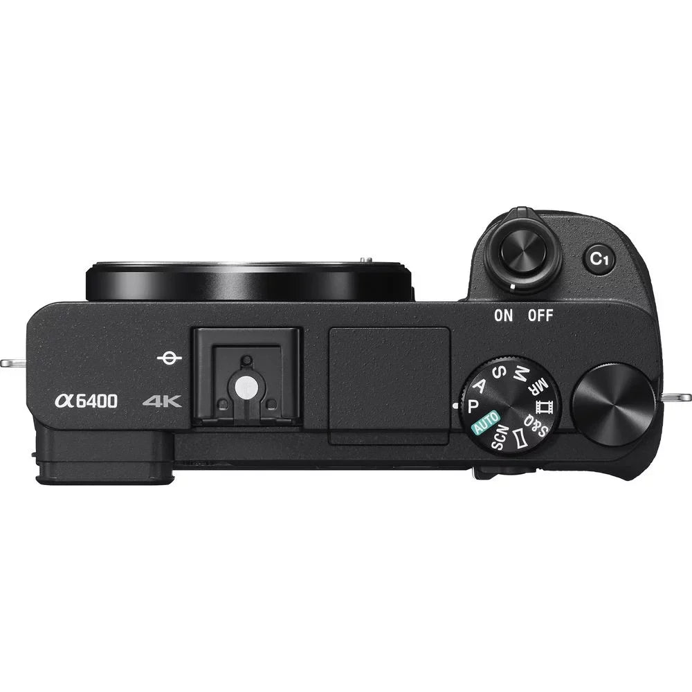 '+35mm Sony Camera KIT Mirrorless f/1.8 Lens -LOADED OSS a6400