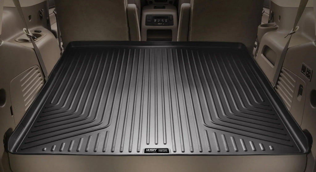 3rd Behind with Black GMC 28221 Cadillac 2015-19 XL Seat Escalade Yukon 2015-19 Compatible RealTruck ESV, Chevrolet Suburban, Husky by Liner 2015-19 Cargo -