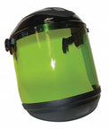 Faceshield, 1 - Hat Black/Lt Sellstrom EA Flash (851-S31201) Hard Mount, Universal, Arc Green