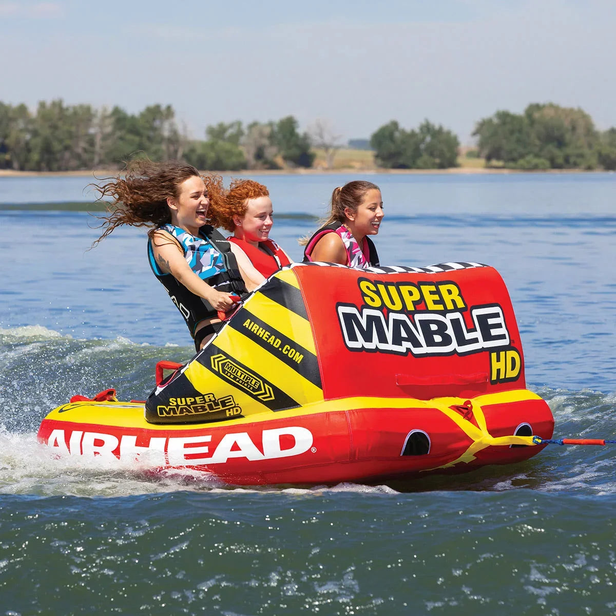 HD, Red/Yellow, 3 Mable Super Airhead Rider Airhead