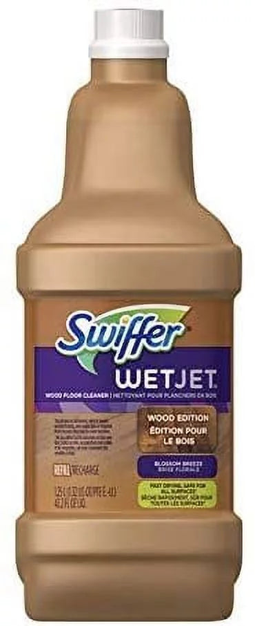 Case - Floor Cleaner Swiffer Scent 4 Home 1.25 WetJet Inviting of: L Liquid