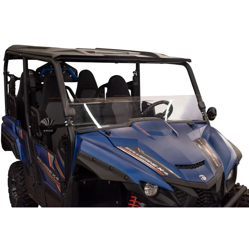 Wolverine X4 XT-R Yamaha Half Clear Windshield 2020 Tusk For Removable