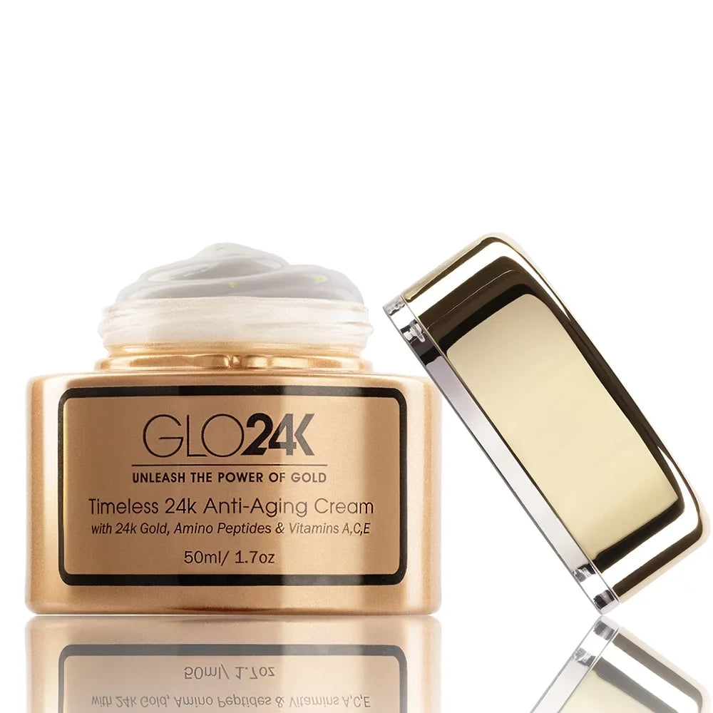 Cream 24k Vitamins, Hyaluronic Retinol Acid, with Gold GLO24K Anti-Aging