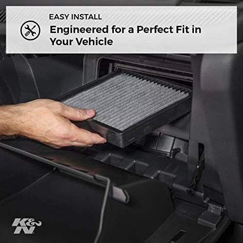 2005 HONDA for CR-V and Filter your Cabin Incoming Freshens Air Washable select: Reusable & Cleans Ford K&N VF2020 2002-2006 Fits Air CIVIC, HONDA Mustang