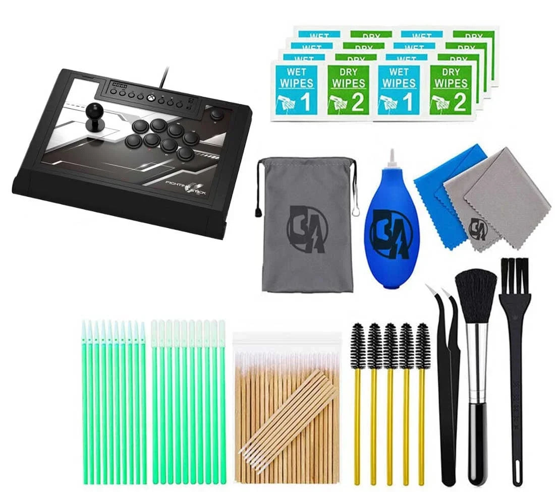 Kit Stick S Manual X | for Bundle New Black Xbox Fightstick -Tournament Series Like Grade With Axtion Bolt Alpha Hori Fighting - Cleaning -
