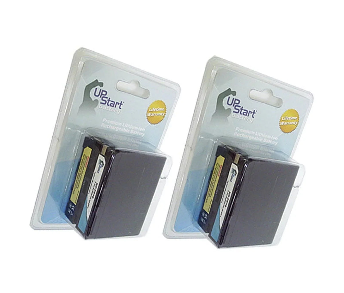 Camera Pack Capacity Battery Replacement High - High 7.4V, NP-F970 GV-A500 2x Sony Battery Sony Capacity for Lithium-Ion) - (6600mAh, UpStart Battery Digital