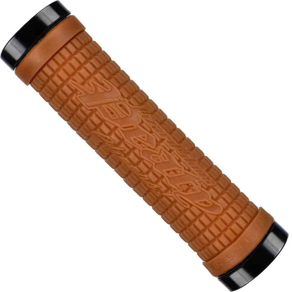 Inspired 130mm Lock-On Length - Skins Lizard Peaty Peat Bike Grip - Steve