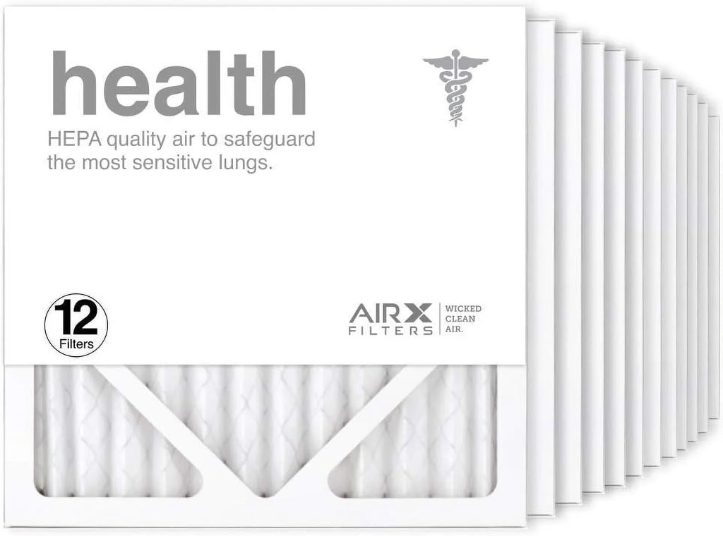 Pleated 13 Furne Made 12-Pk, HV The Filter Air MERV 12X12x1 Air In Filter, Health