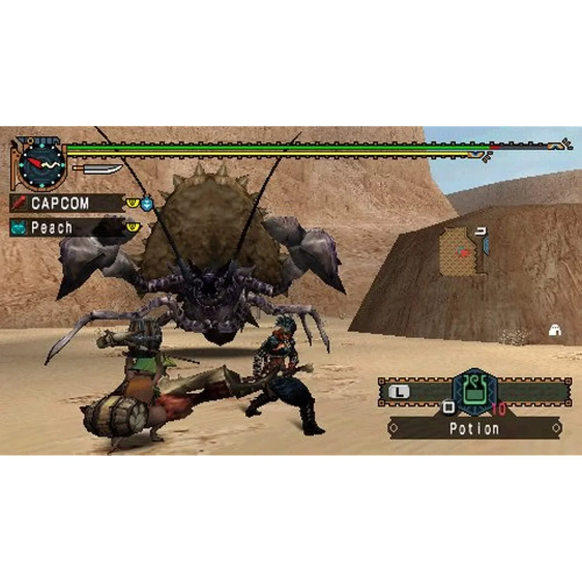 '- Psp Freedom Hunter Monster Sony Unite