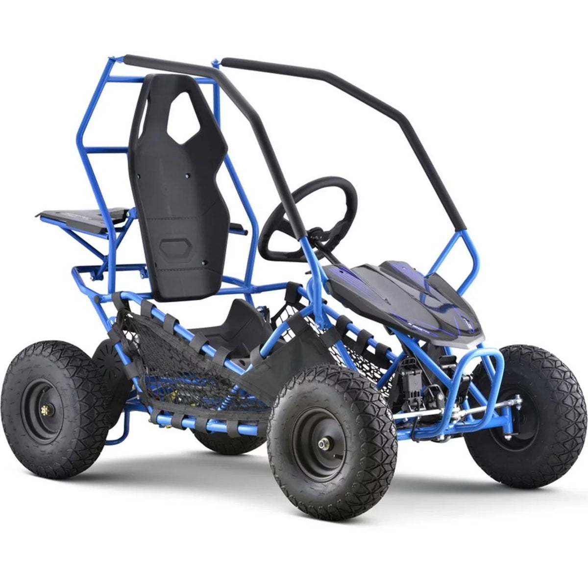 Maverick Blue Go Kart 1000w Electric 36v MotoTec