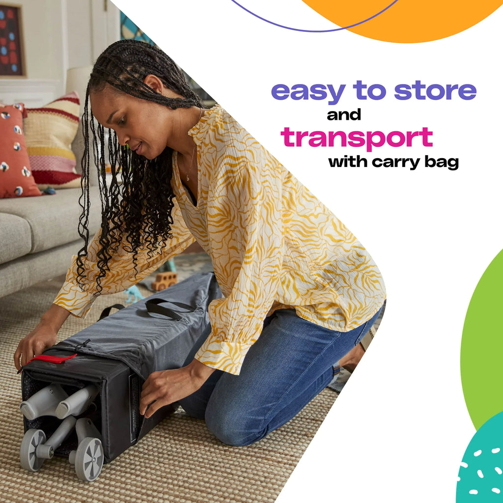 Bag, Funsport Dot Portable Play Cosco Carry Compact Yard Noir Kids with Baby