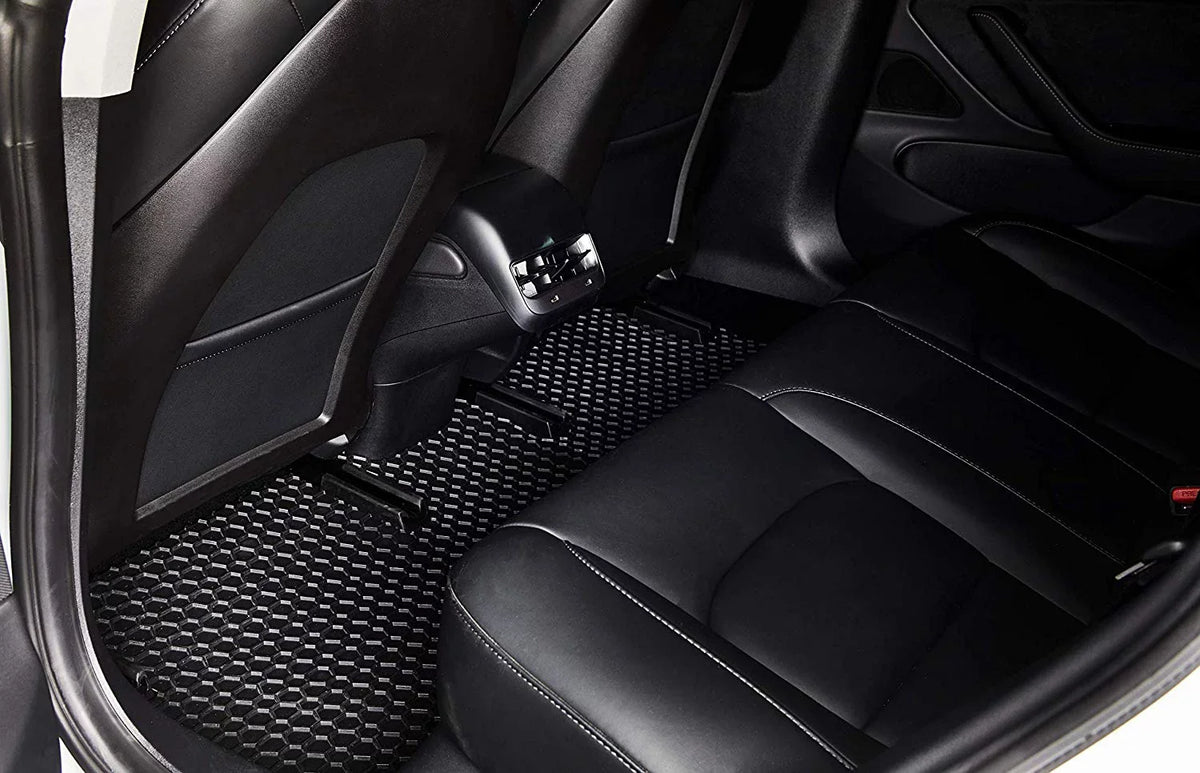 Rubber Mat Toyota Row, 3rd (No Duty - 2020 Weather ToughPRO Cargo Black - Cargo Compatible All Tray) Heavy No 4Runner with