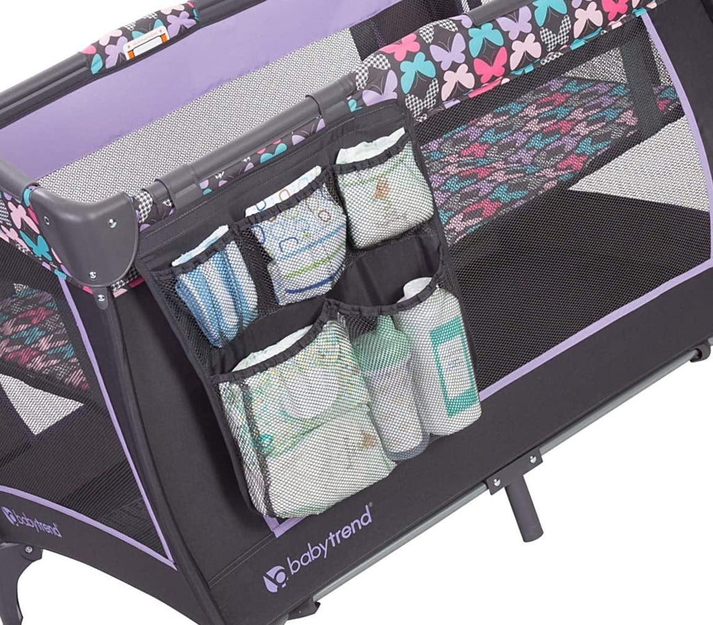 Bassinet, Portable Trend Nursery Trend-E Folding Infant with Center Sophia Baby