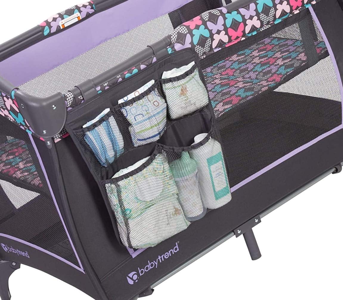 Bassinet, Portable Trend Nursery Trend-E Folding Infant with Center Sophia Baby