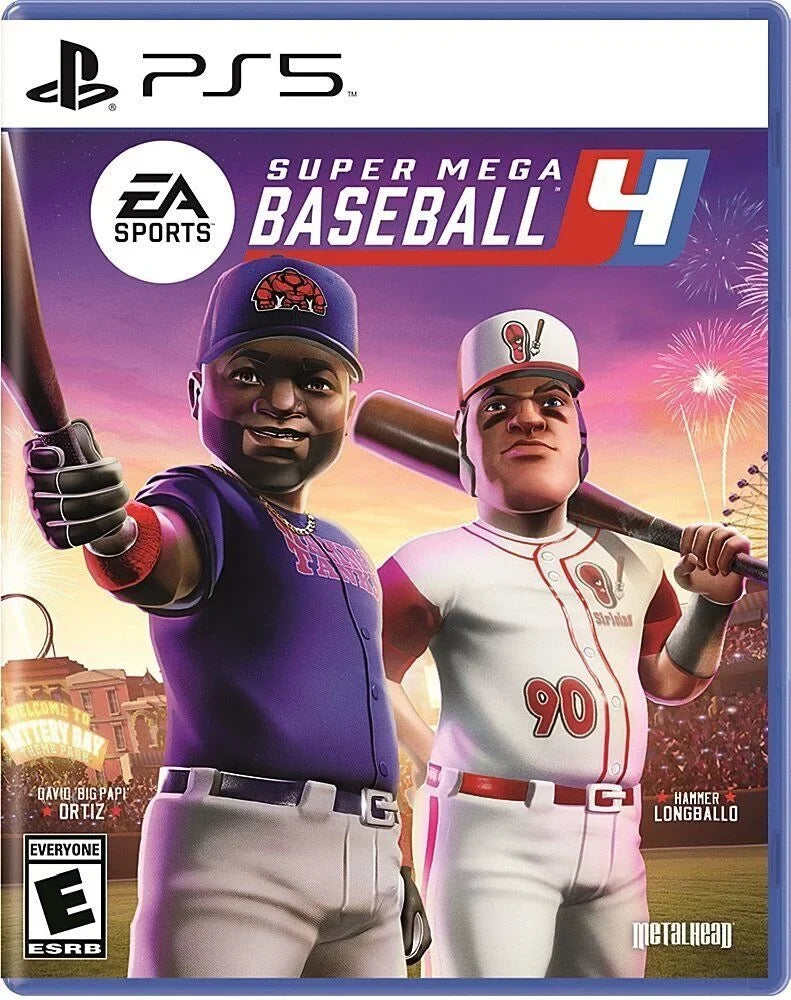 5 4 Baseball Mega PlayStation - Super
