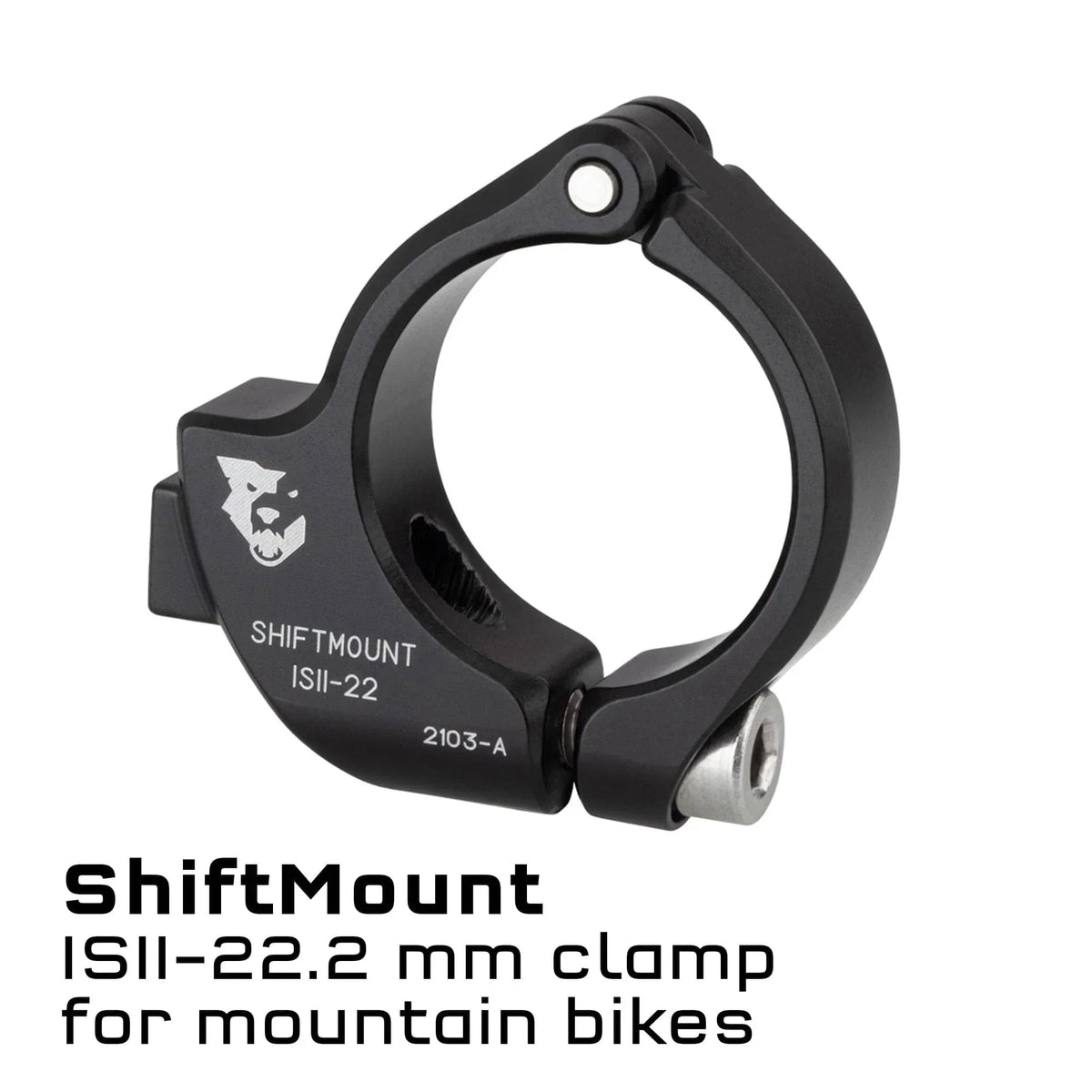 I-spec II - Tooth Shifters Clamp ShiftMount for Wolf 22.2mm
