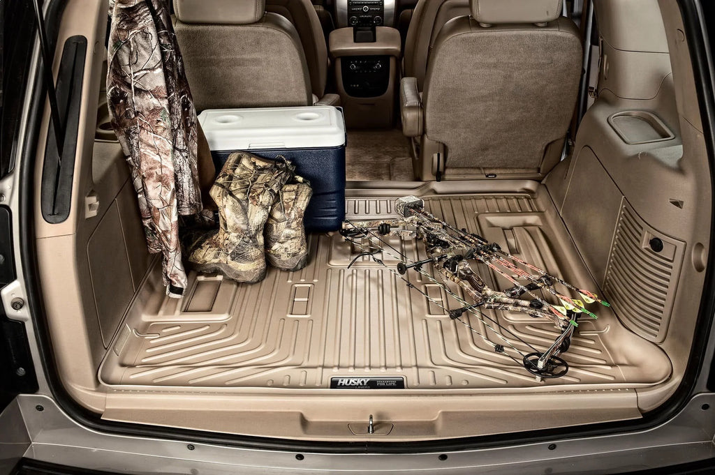 3rd Behind with Black GMC 28221 Cadillac 2015-19 XL Seat Escalade Yukon 2015-19 Compatible RealTruck ESV, Chevrolet Suburban, Husky by Liner 2015-19 Cargo -