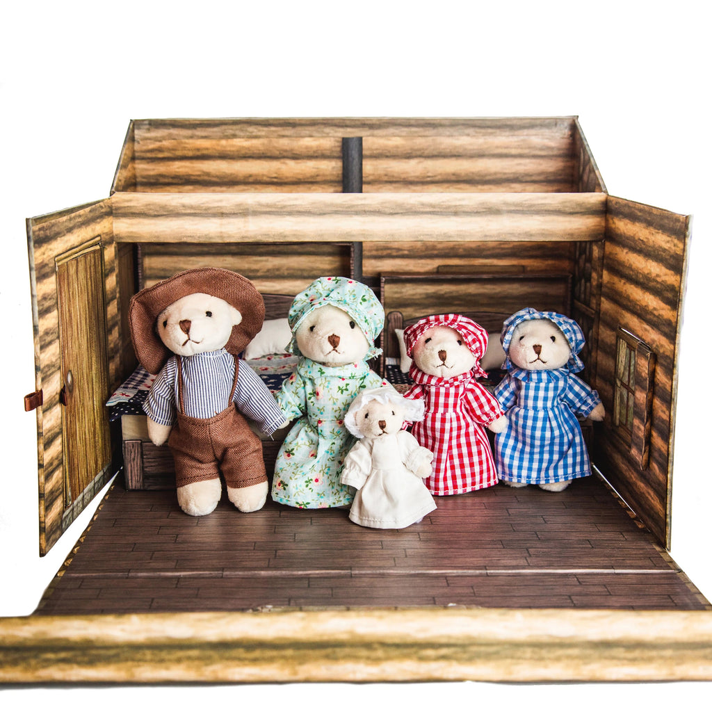 Toddler Set Handmade Bear Little The Cabin House & & Treasures Queen's The Play Ingalls Family on First Prairie Accessories My