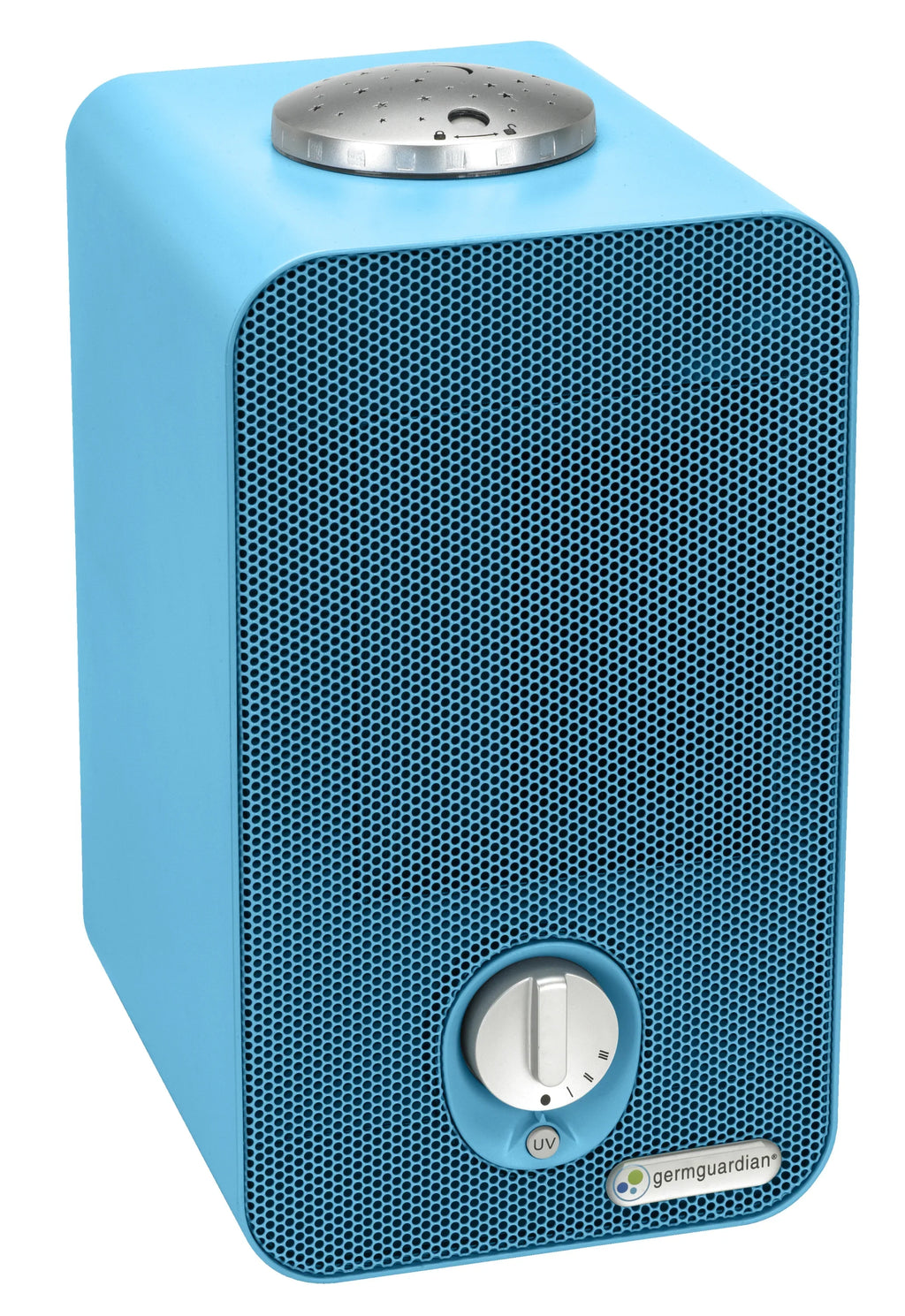 AC4150BLCA Purifier with ft., Air Filter, Light Projector, UV-C, HEPA Sq. GermGuardian 54 Night