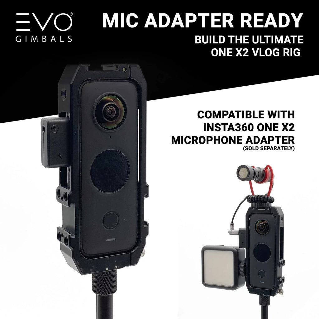 X2 Insta360 Cage PROX2 ONE Camera for