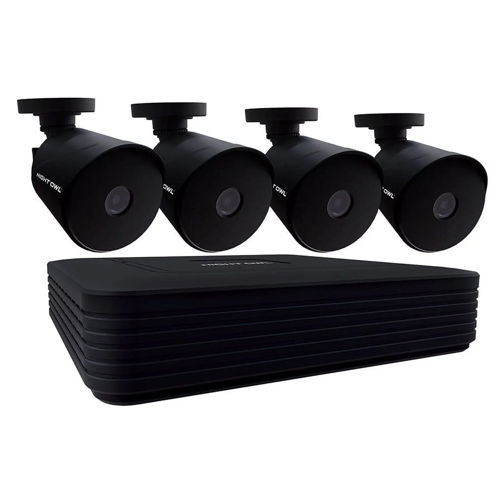 DVR Vision Bullet Indoor with Security 1080p Outdoor 8 HD Cameras with CCTV, 1TB Cameras, System Camera Night Owl Hard Night Surveillance Wired Channel Drive, 4