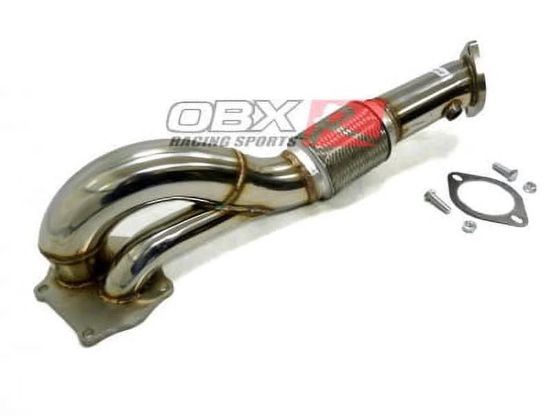 By Pipe EVO-X thru Stainless 2014 4B11 steel Fits For 2.0L Mitsubishi Straight 2008 Maximizer Flow