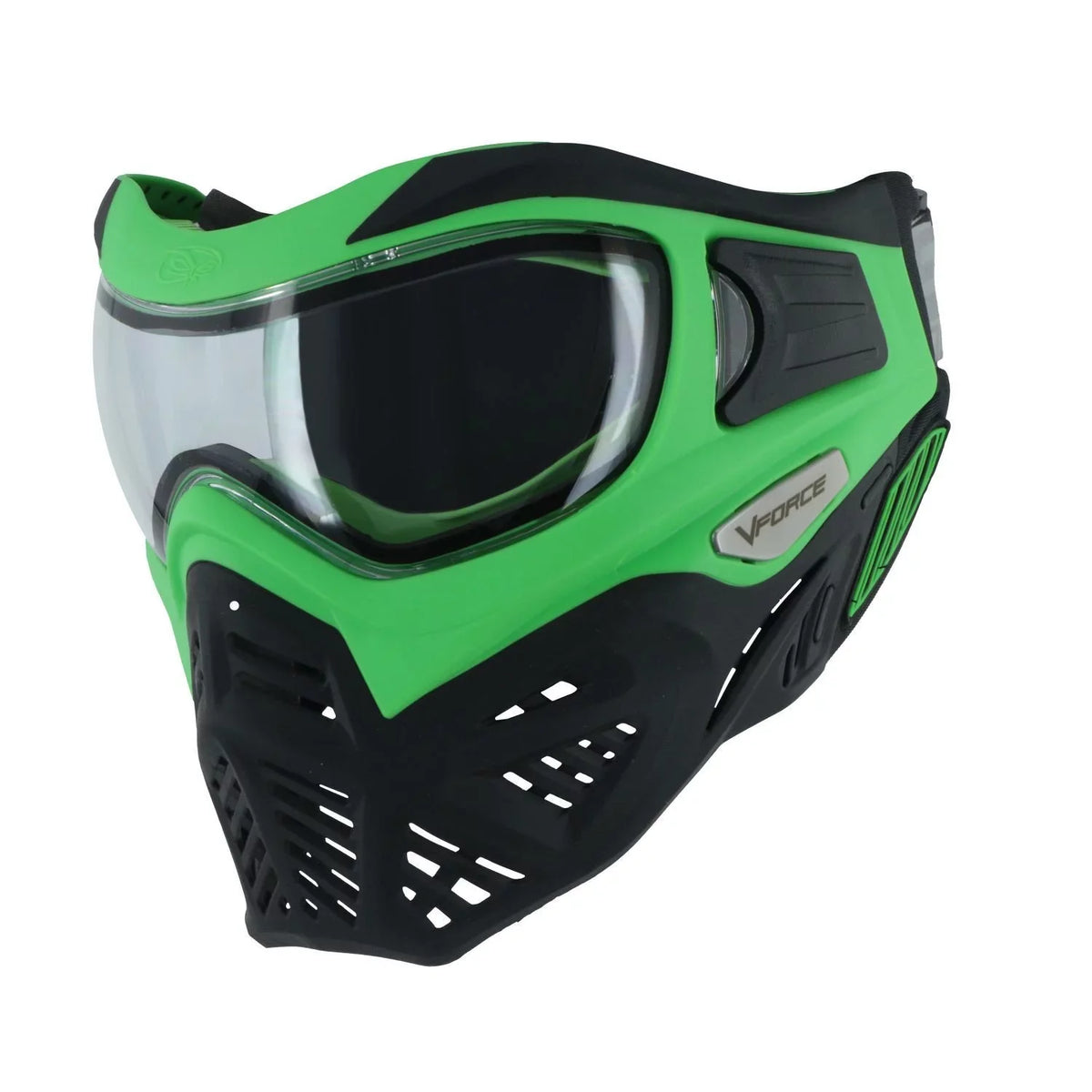 Clear Venom Lens w - Paintball V-Force 2.0 Goggle Black Green Mask Grill Thermal