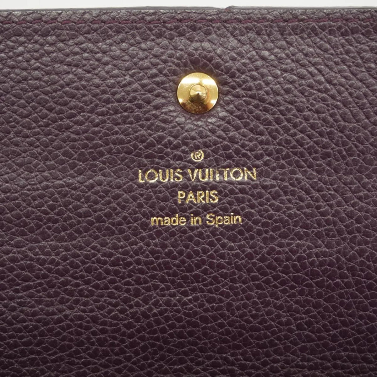 Empreinte Vuitton Pre-Owned Ladies (Good) Louis Wallet Monogram Long Orb Virtuose Portefeuille Tri-fold M60294