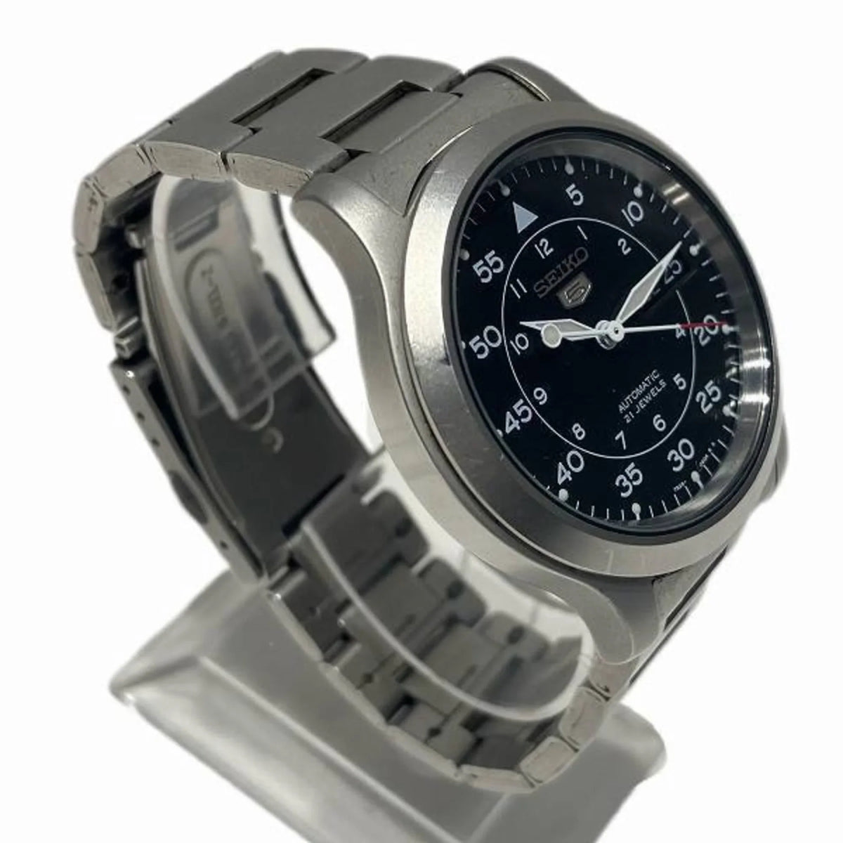 Seiko5 Watch 7S26-02J0 Seiko Men's Automatic (Good) JEWELS 21 Pre-Owned