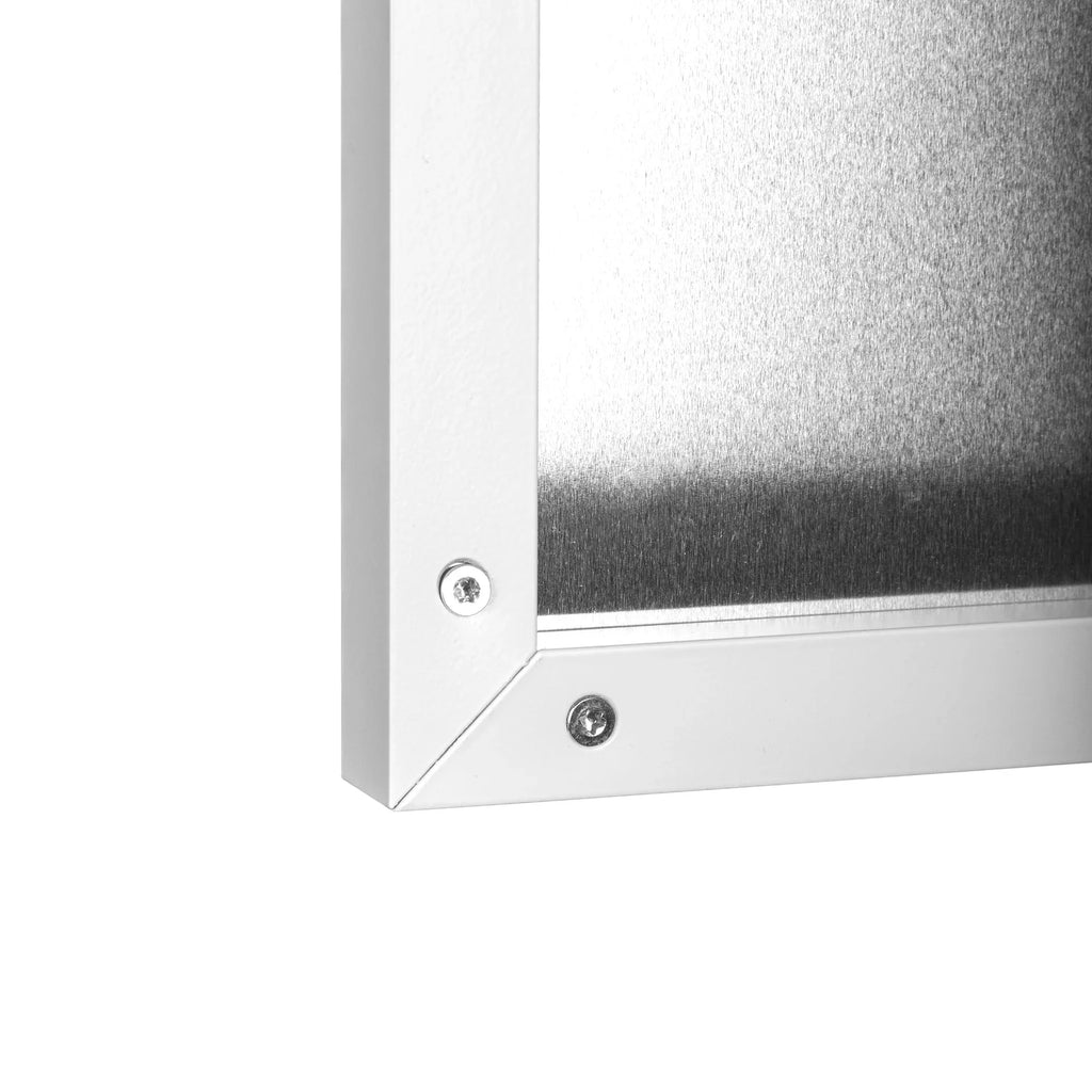Plug 35” or in 500W White Flex x Radiant 24” Ember Heater- Panel Hardwired New WarmlyYours