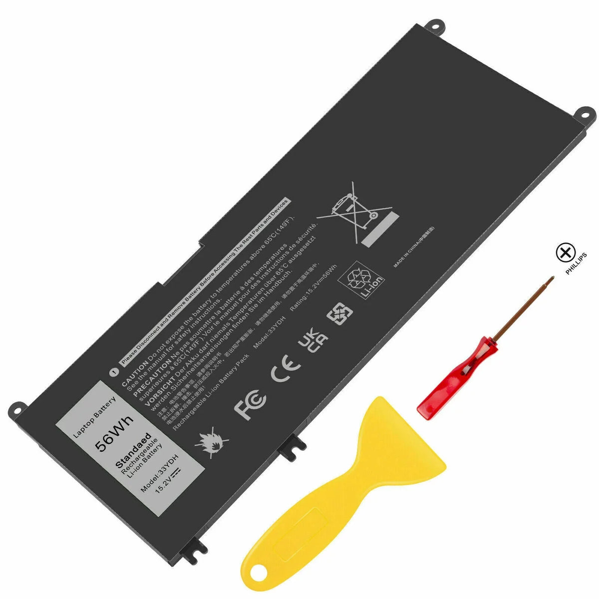 Latitude 3590 Dell 3490 3580 For P30E001 W7NKD 33YDH Laptop 3380 3480 US Battery